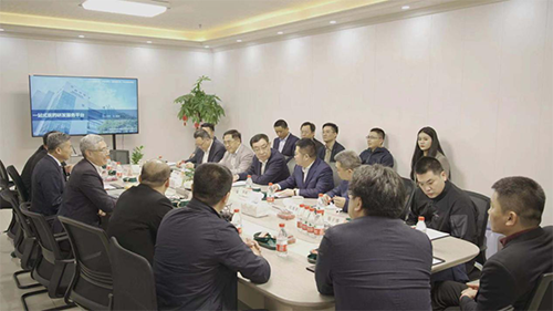 十二届天下政协副主席马培华、中国中小商业企业协会信用会长董树奎一行人莅临CA88